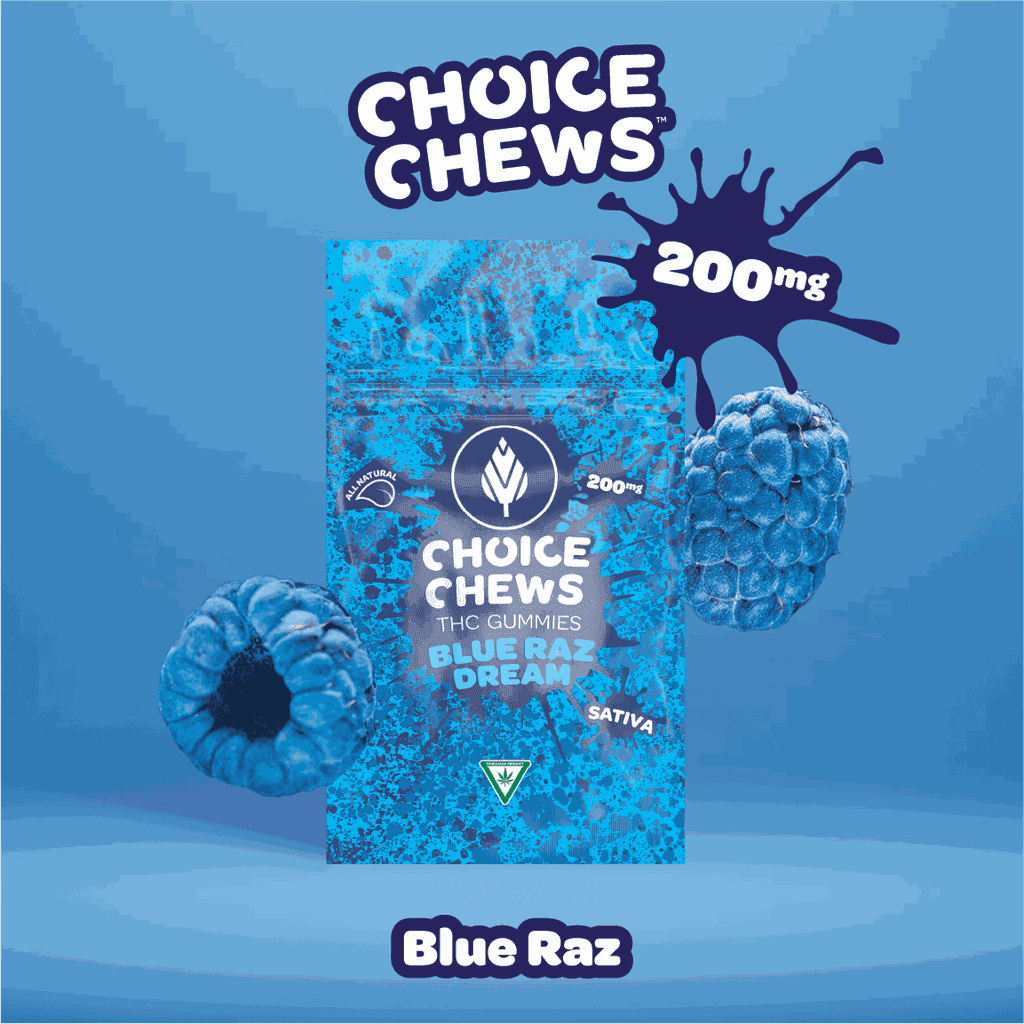Blue Raz Dream Edibles